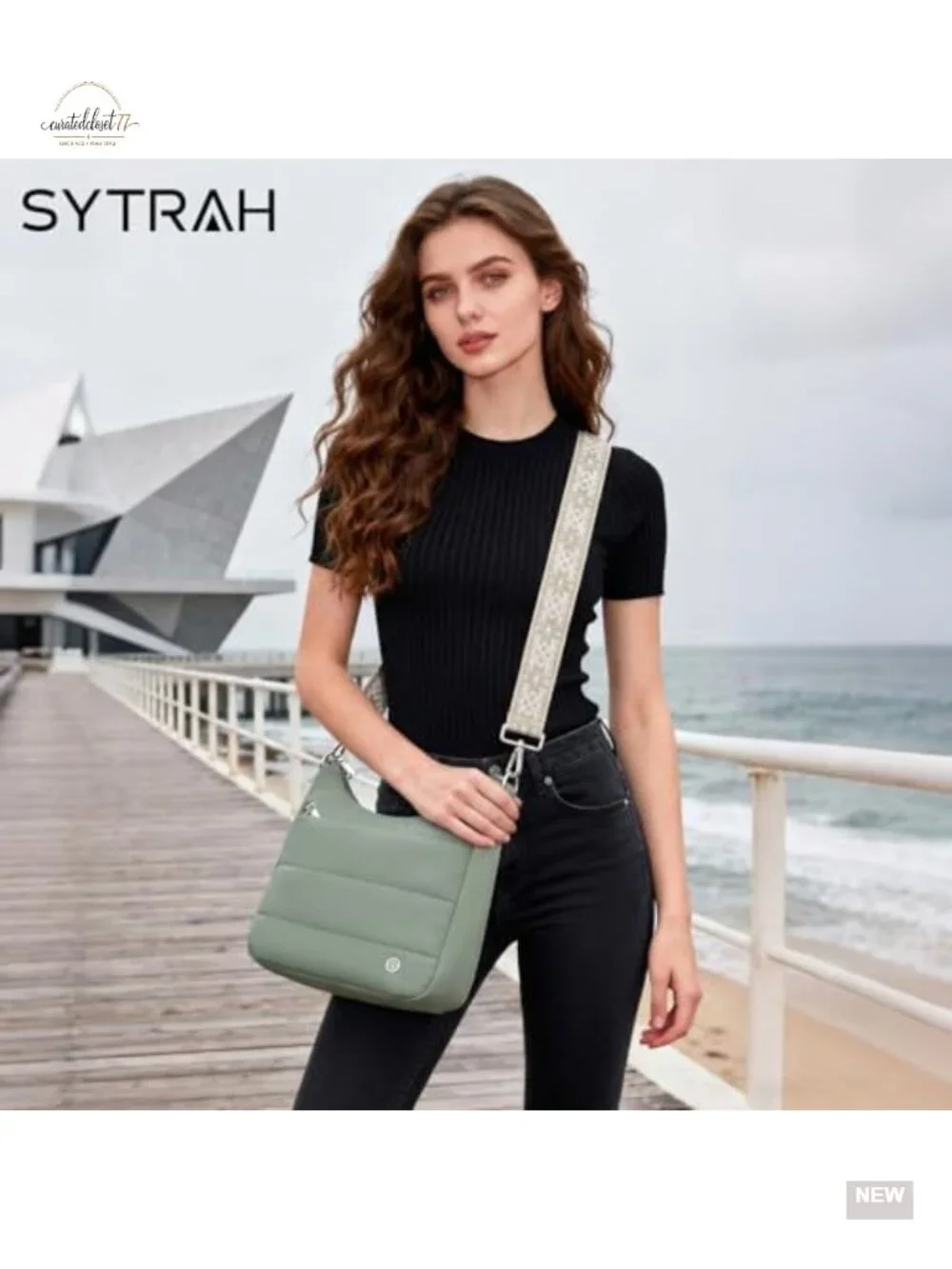 Anti-Theft RFID Crossbody Hobo Bag Quilted Nylon Puffer Purse Women's